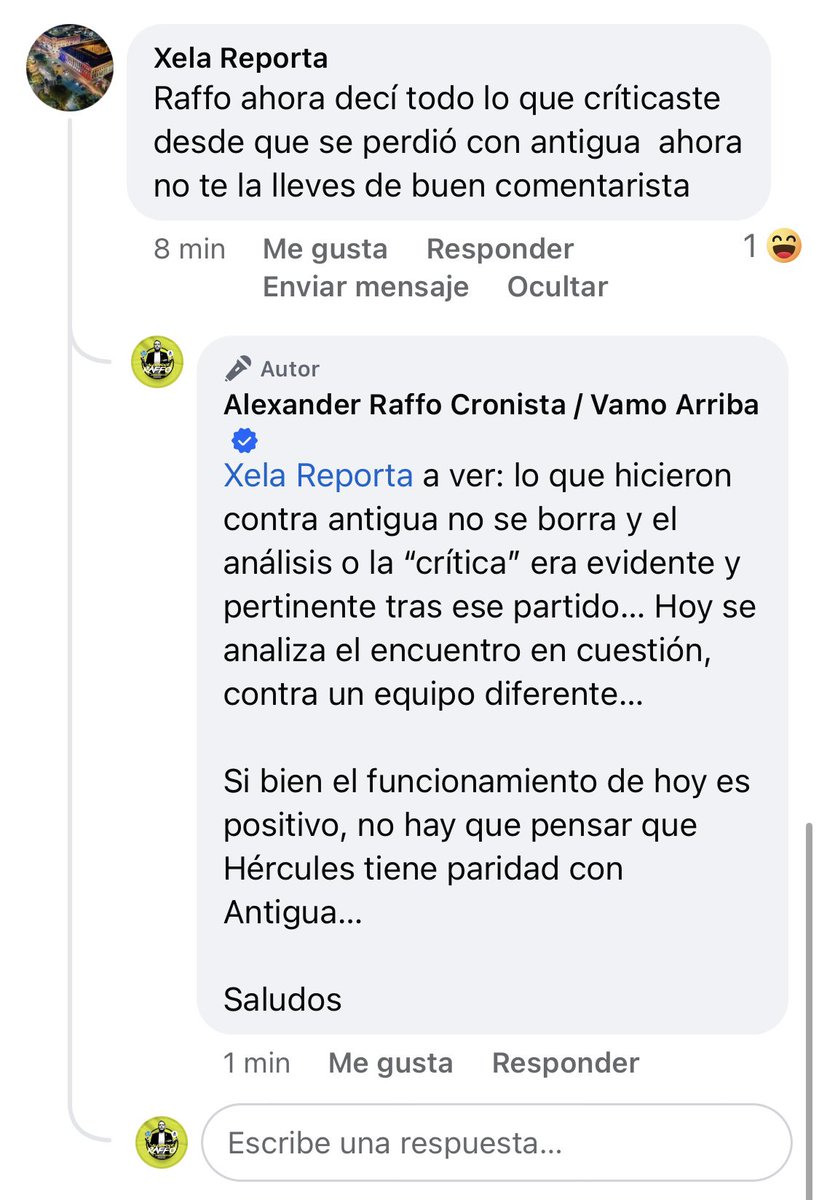 🫣 🫢 🤦🏼‍♂️ 🤷🏼‍♂️…
Cuando van a entender que no hay que ser partidario o apoyar como hincha para ser periodista/ cronista / analista / comentarista… 

Objetividad e Imparcialidad 😉