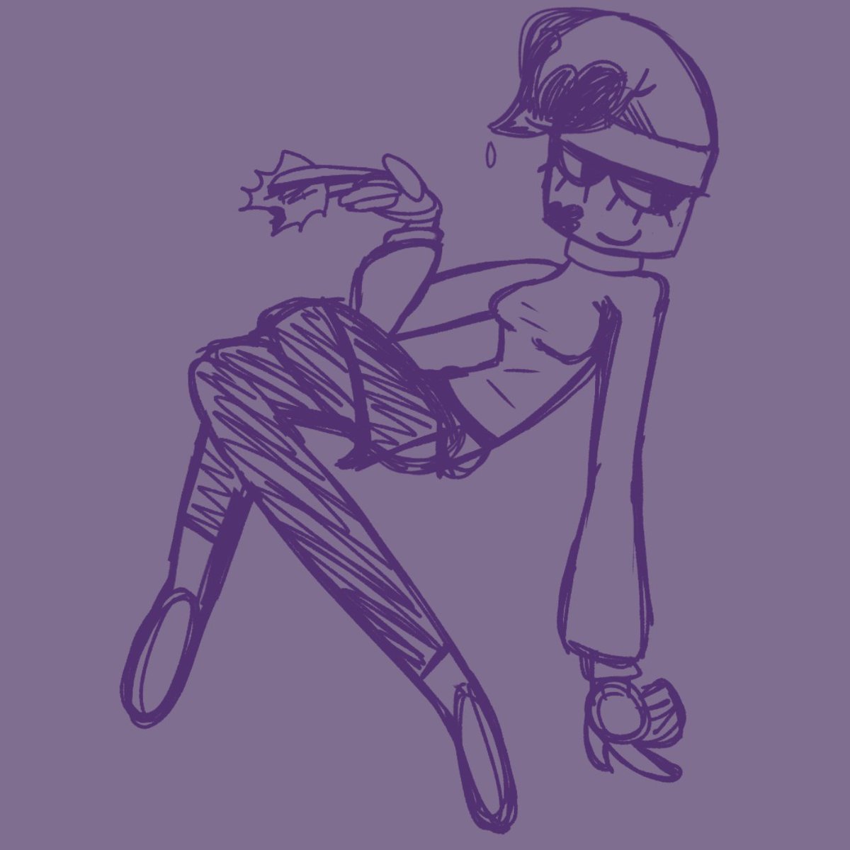 MILLPOP57's tweet photo. Quick doodle of the new toon!! #dandysworld #Brusha #doodle https://t.co/rLLhBn0cDd