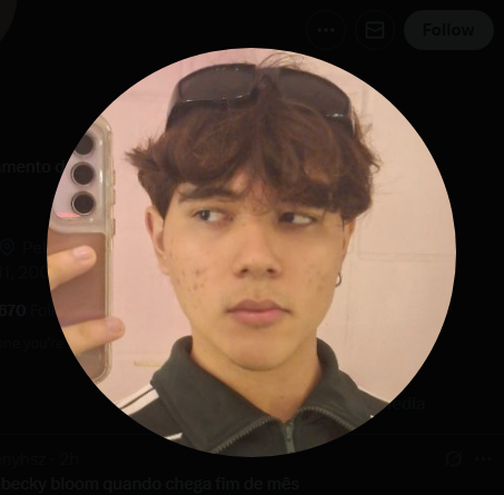 rogeriopenis1's tweet photo. @bunnyhsz @laicradora Cabelo seco, pele horrivel, olheira, olho de presa, sobrancelha falha, acne, rosto circular, assimetria facial forte e coloração patética, e android. https://t.co/kWdr4iwPvT
