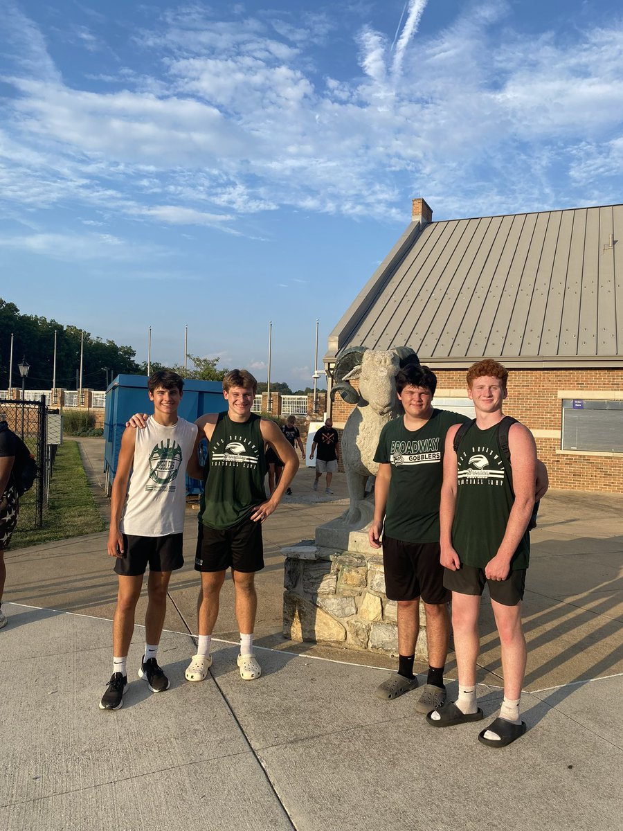 Broadway Football (@bwayfb) on Twitter photo S/O to <a href="/BrendenGlovier/">Brenden Glovier</a>, Edwin Twyman, Renick Billmeyer, and Caleb Simmers for attending <a href="/SURamsFootball/">Shepherd Football</a> last chance camp! Putting in that work right before we start! So proud of yall! Now, let’s go out this hard work to the test! Love y’all! #FAMILY S/O to <a href="/BrendenGlovier/">Brenden Glovier</a>, Edwin Twyman, Renick Billmeyer, and Caleb Simmers for attending <a href="/SURamsFootball/">Shepherd Football</a> last chance camp! Putting in that work right before we start! So proud of yall! Now, let’s go out this hard work to the test! Love y’all! #FAMILY