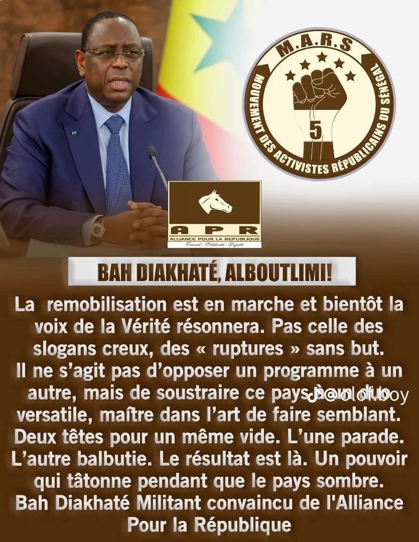 Très impatient de revoir notre partir renaître des cendres pour devenir le phénix de l'arène politique