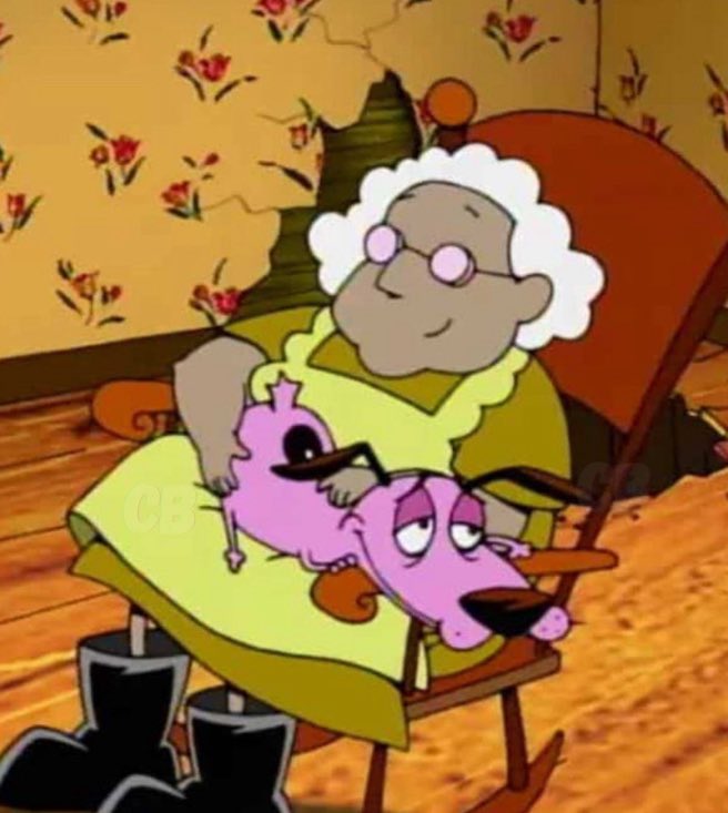 4 years ago today, we lost Thea White, the voice of Muriel Bagge in ‘Courage the Cowardly Dog.’ 🕊️