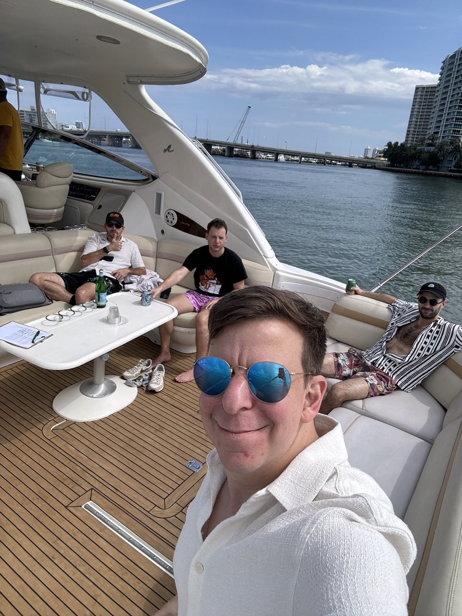 Getting roasted by 47 million people because we rented a yacht for a company offsite 😂