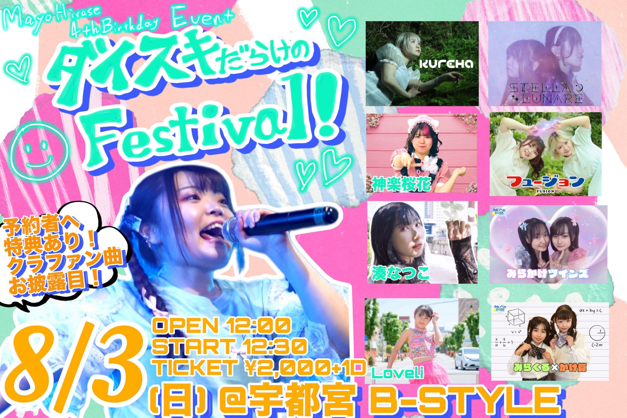 まいまいページ♡まつかれ生誕祭ヒヨコ(順番前) FRUITS ZIPPER