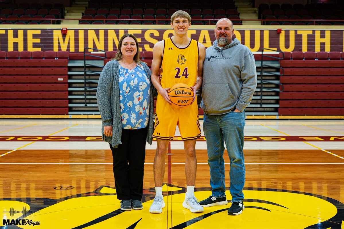 I’m extremely excited to announce my commitment to UMD to further my education and my basketball career. Thank you to my coaches, teammates, friends, and most of my family. Go Bulldogs!
