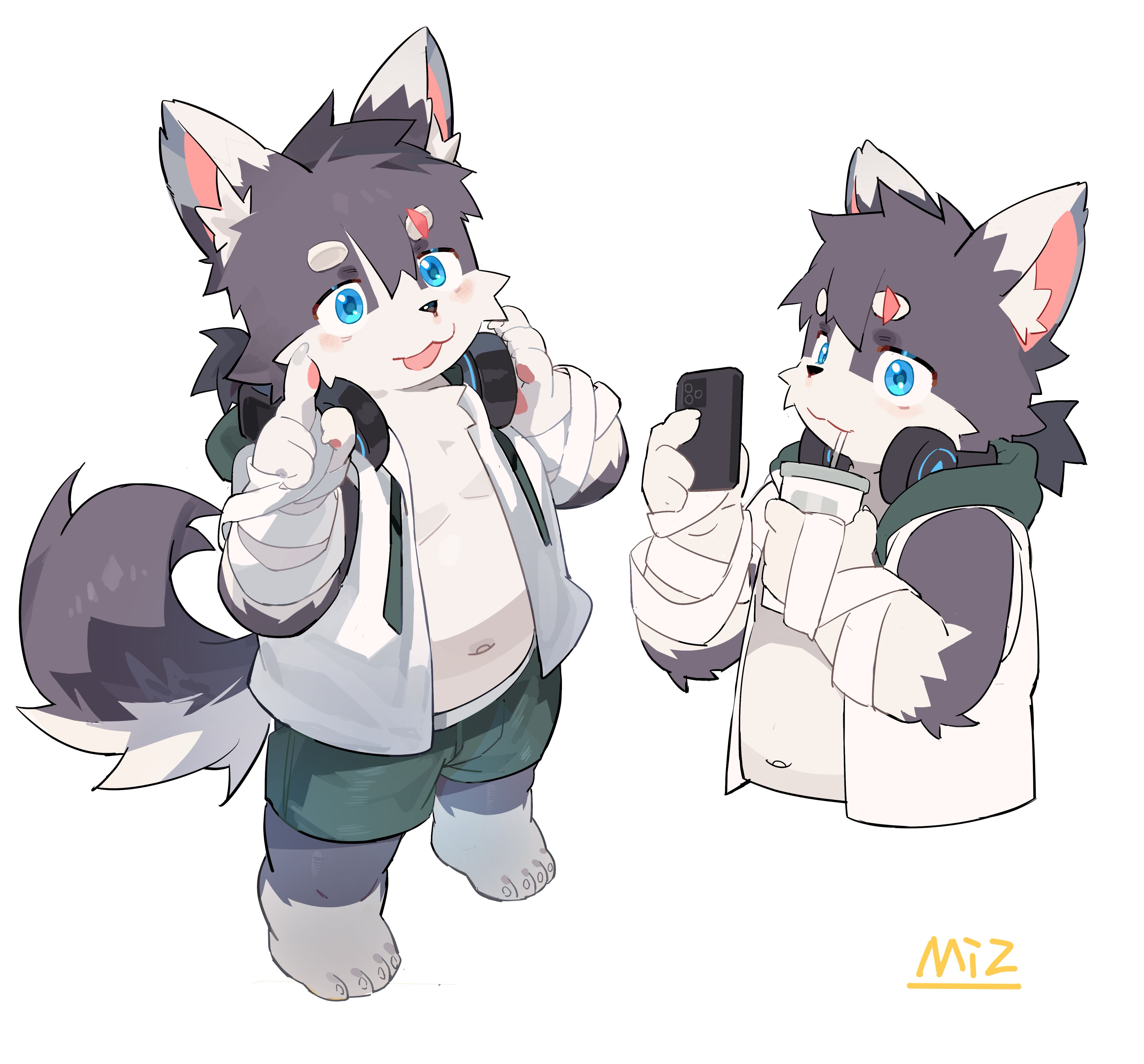 Wolfy さま off-duty hours for the WolvesLair 😑……… #喜羊羊与灰太狼