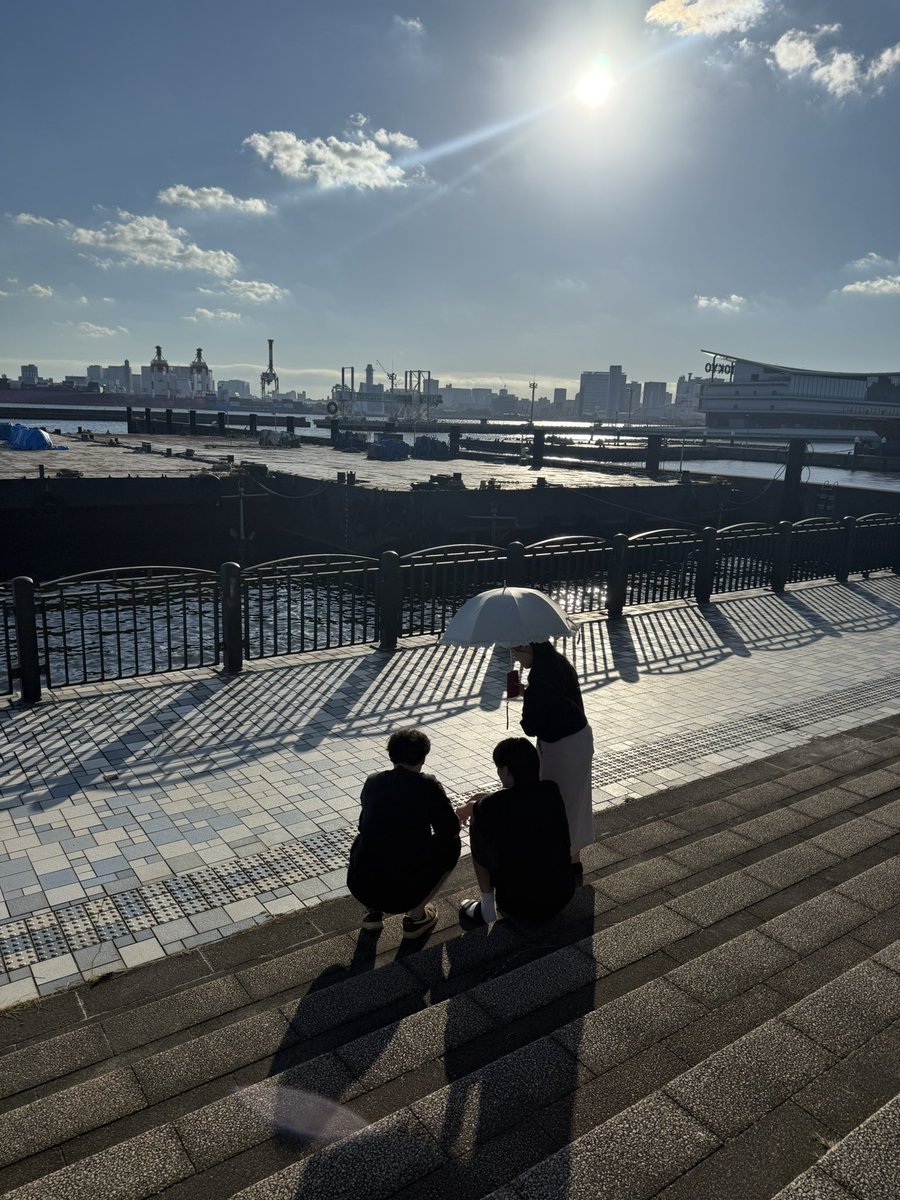 don_dcode's tweet image. ランチがてらのお散歩
#SES営業