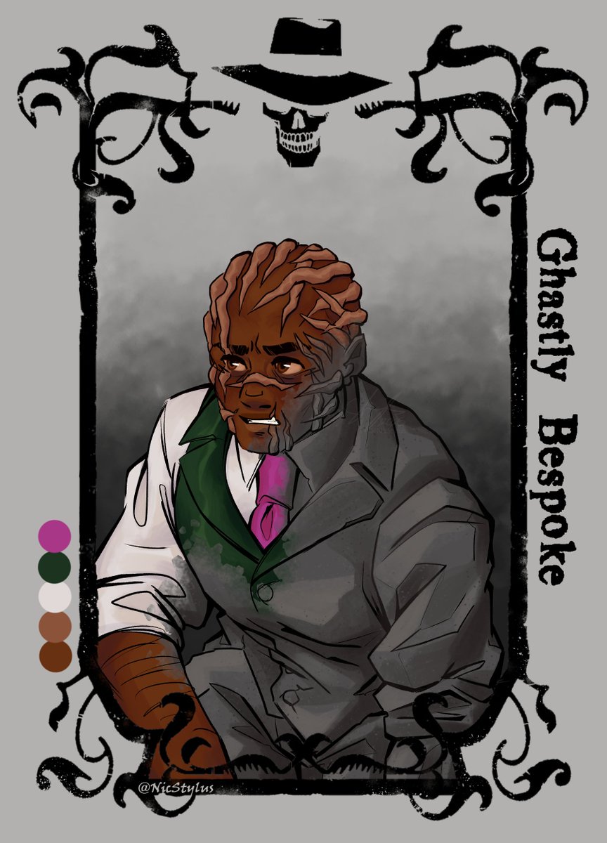 Nic_Stylus's tweet image. Card 19 for SOTA, (of ~65 for the Faceless Trilogy! 
 -  
#SkulduggeryPleasant #GhastlyBespoke #art #nicstylus @DerekLandy