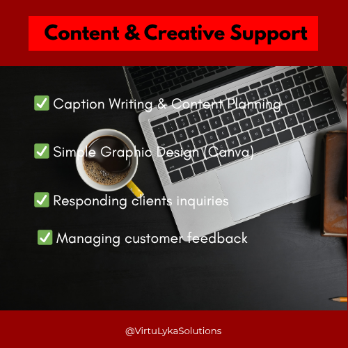 va_lyka10's tweet photo. What does a VA do?

"Curious about what a Virtual Assistant really does? Here's a breakdown of the task I can take of your plate!"

#virtualassistant #DelegateWithEase #VAExplained https://t.co/SyforP8vpL