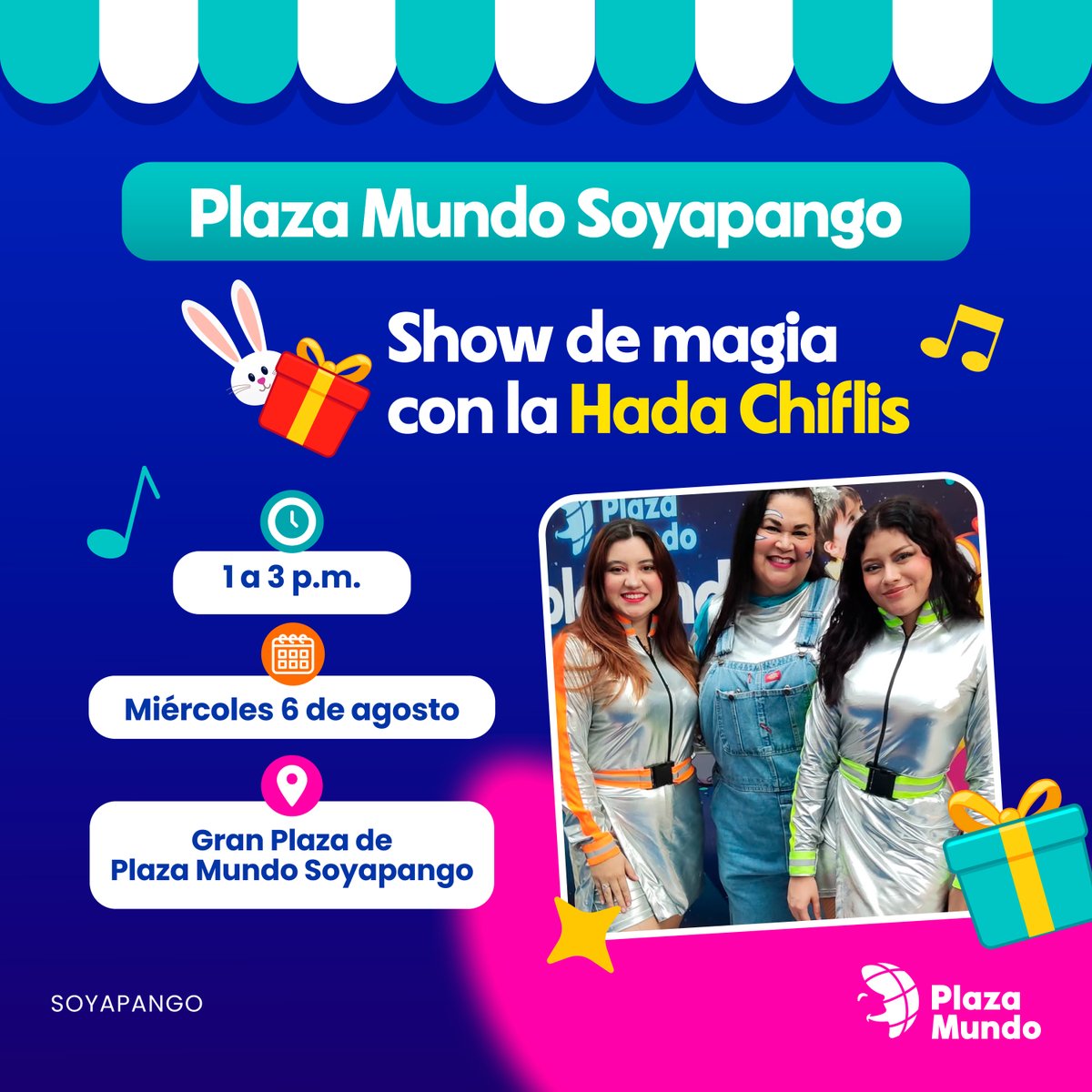 ESTE FIN DE SEMANA 🎉. Acompáñanos a nuestras actividades para la familia  COMPLETAMENTE GRATIS 🤩. Iniciemos las vacaciones agostinas celebrando juntos 

Cuéntanos en los comentarios con quienes asistirás 🙌