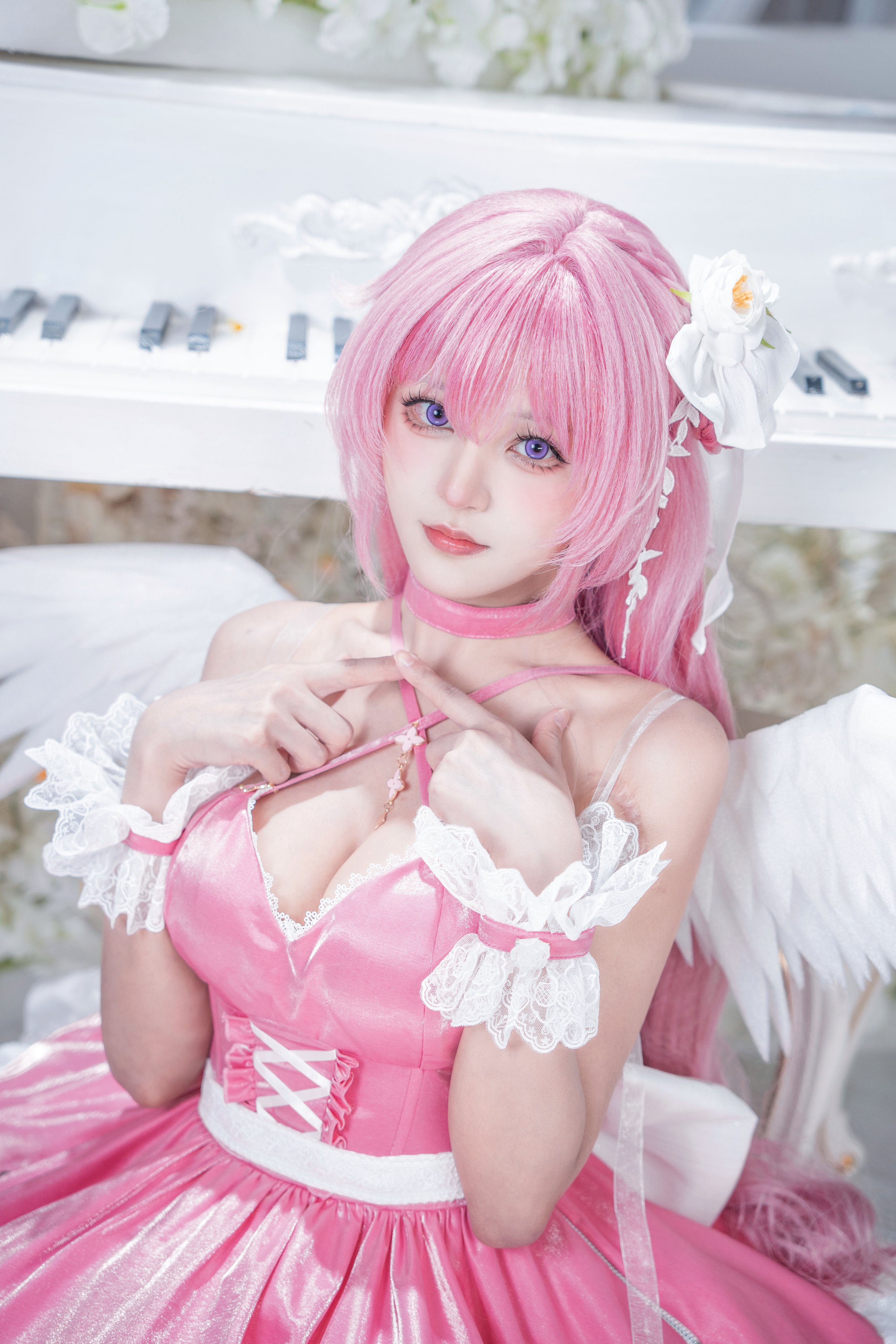 【即日発送】勝利の女神NIKKE ドロシー コスプレ衣装 フルセット S ピンク Amazon.co.jp: [YINGCOS] 勝利の女神 NIKKE ドロシー コスプレ