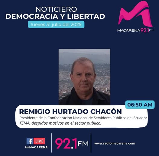 CONFEDERACIÓN NACIONAL DE SERVIDORES P. ECUADOR (@conasep_ecu) on Twitter photo 