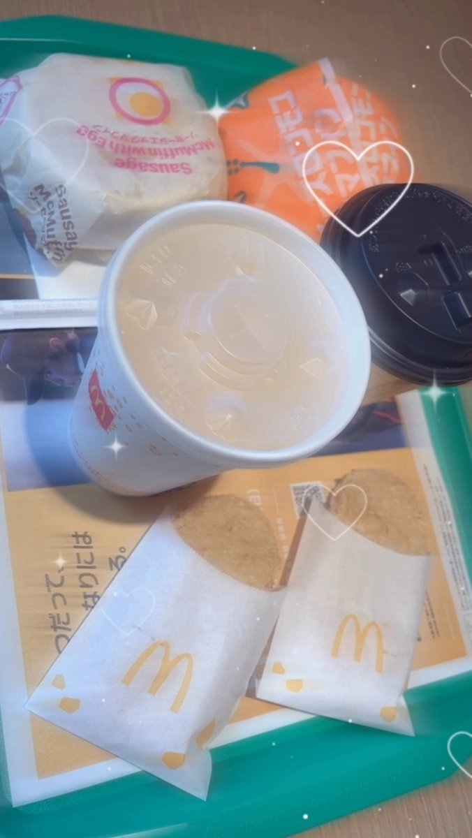 朝マックした✌🏻♡
 #あさごはん