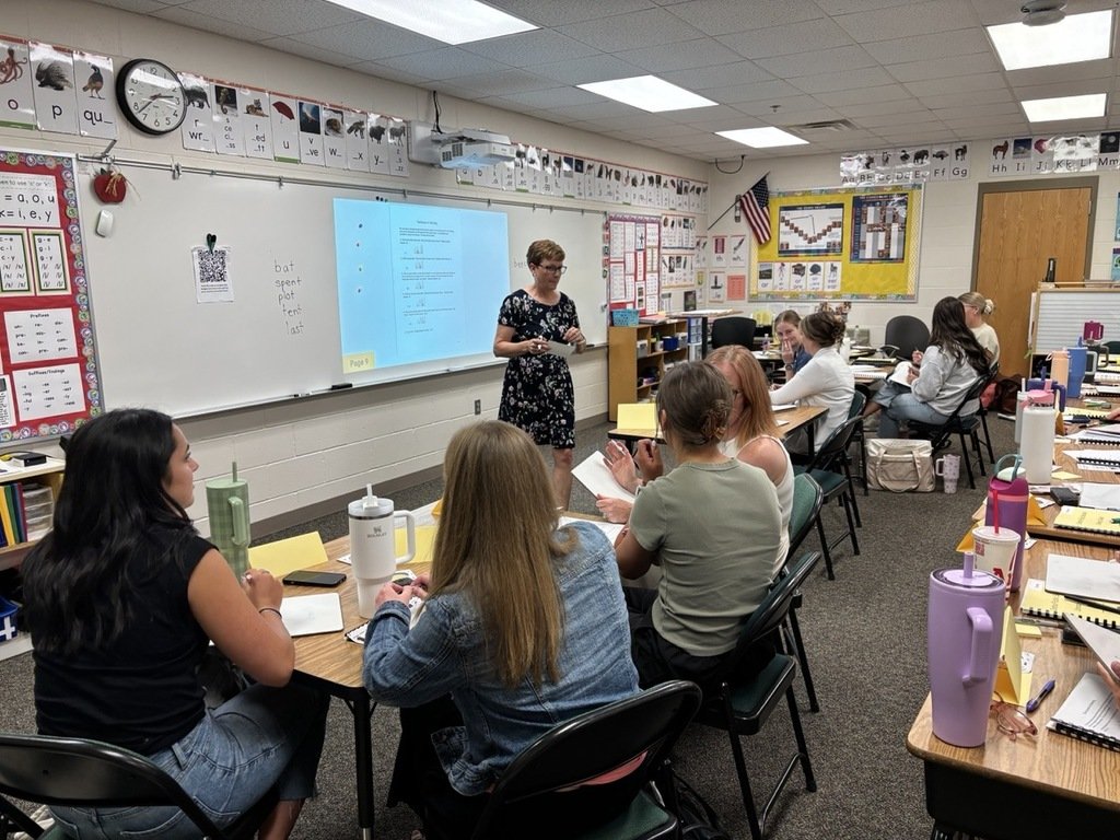 New staff focused on foundational reading skills this week! With guidance from our amazing reading specialists, they explored strategies to support strong readers from day one. #BeGretnaGreat