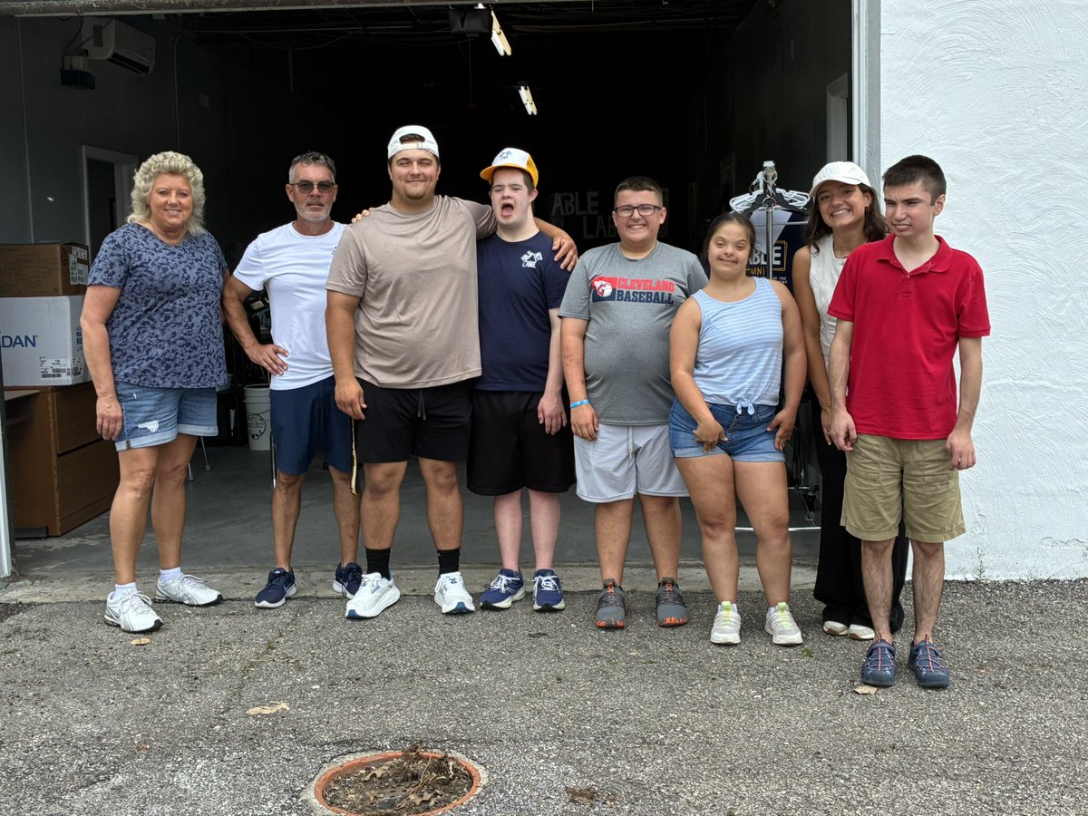 AbleNotLabel's tweet image. That’s a wrap on the ABLE summer program! Our students worked hard and made over 260 shirts this summer, including custom orders and apparel for Between the Bun, NR baseball, and Cornfest! We celebrated our last shift by having a cookout and hosting our first annual Able-ympics.