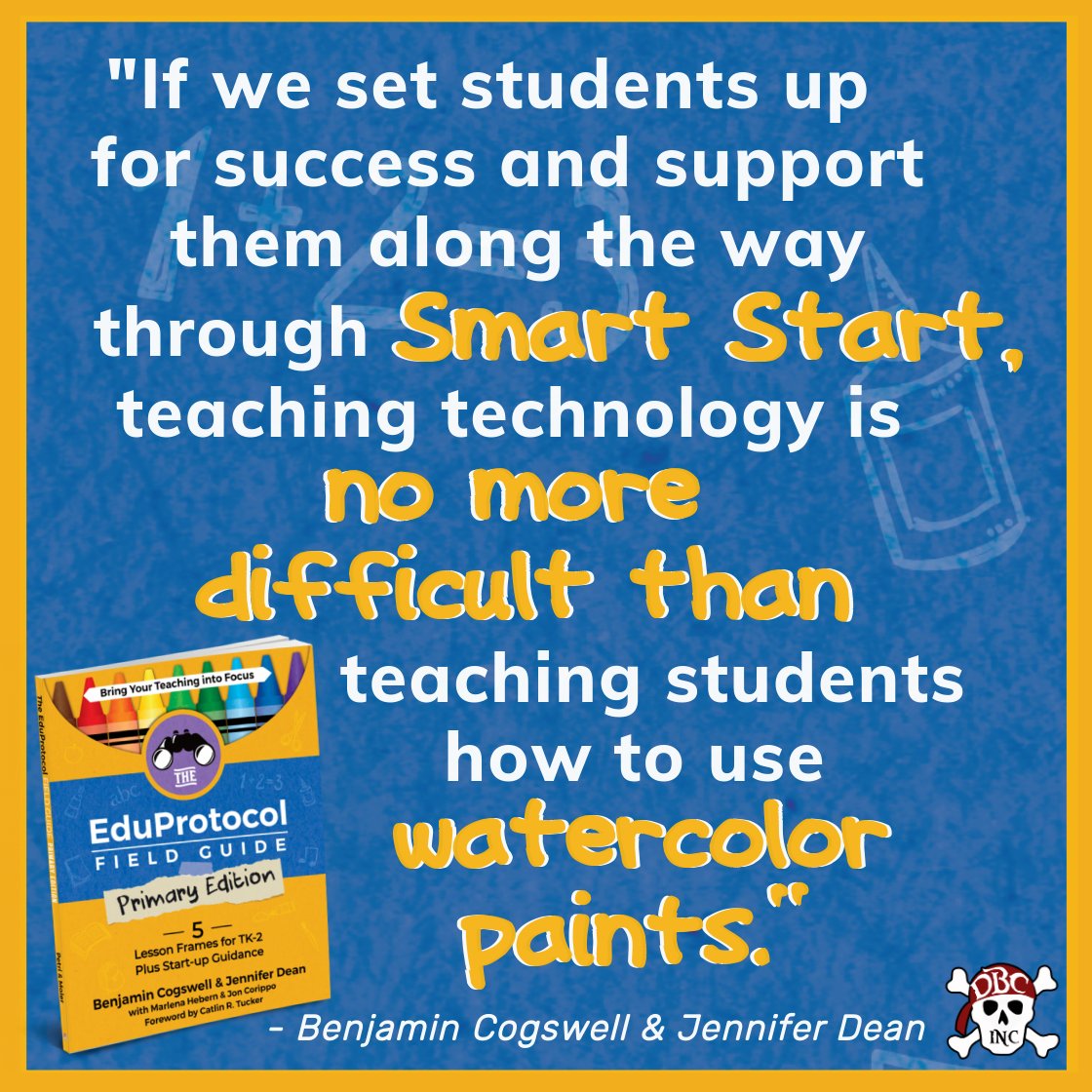dbc_inc's tweet image. Work smarter, NOT harder, with #EduProtocols Primary Edition!
Elementary educators-- Ben and Jenn have you covered!🔥
Grab Your Copy Right HERE:
amazon.com/dp/1956306692/…

#tlap #dbcincbooks @burgessdave @TaraMartinEDU @cogswell_ben @Techy_Jenn @jcorippo @mhebern