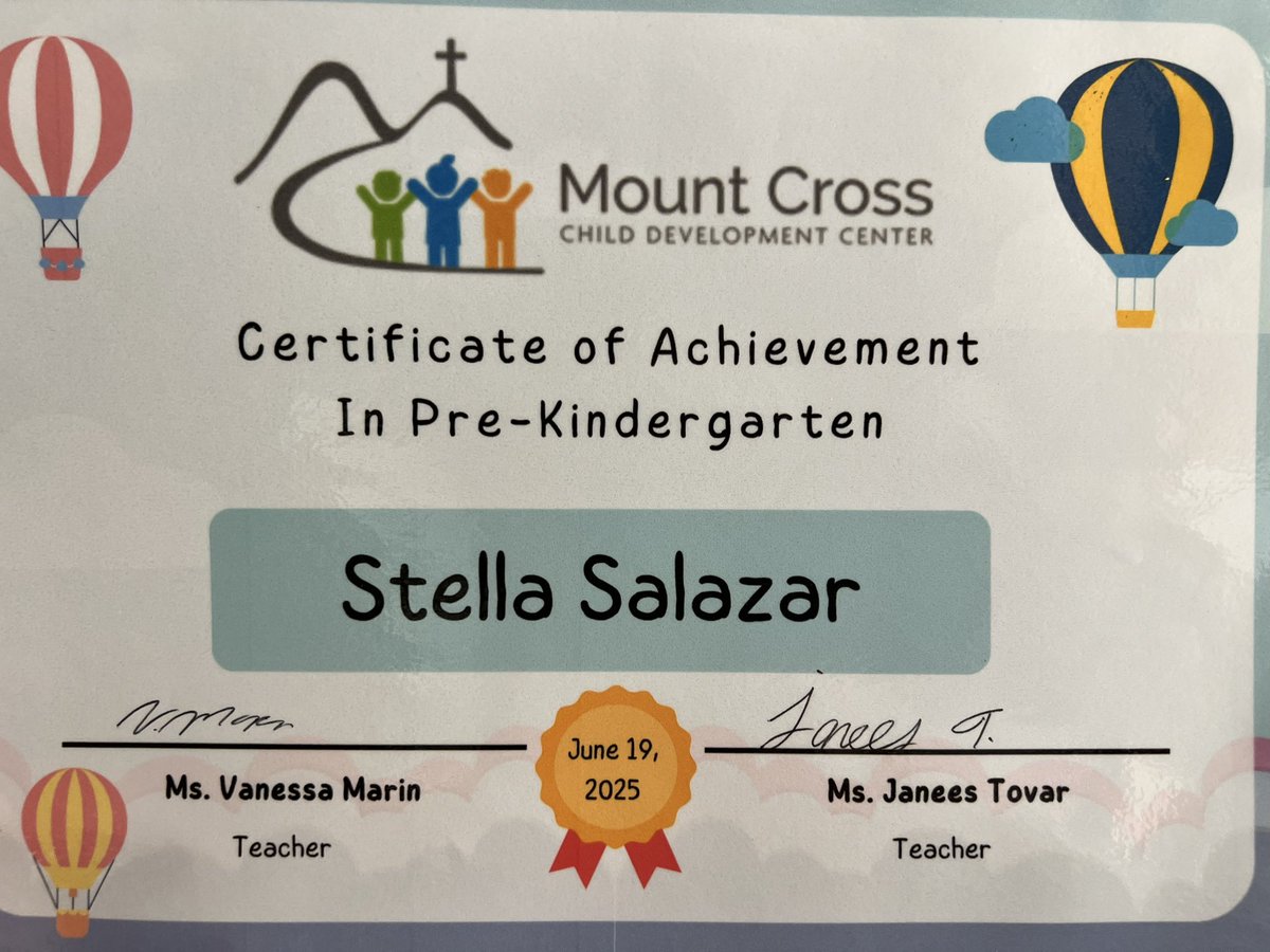 Congratulations, Stella. You’re such a creative, determined, and intelligent girl. Your silliness is on another level. Proud to be your Dad. On to kindergarten .. #Stella #ProudDad