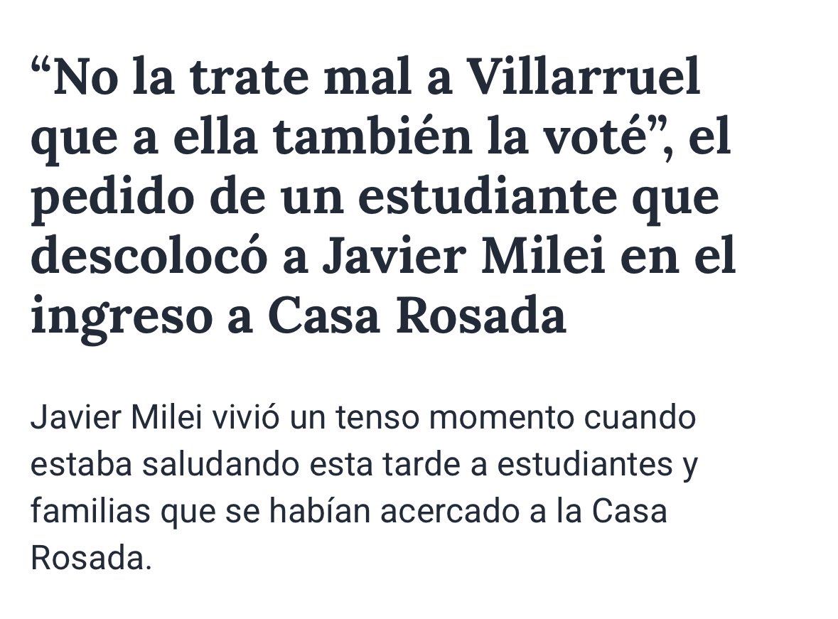 ¿Lo entendés <a href="/JMilei/">Javier Milei</a> bufón de mierda? ¿O necesitás que te haga un dibujito?