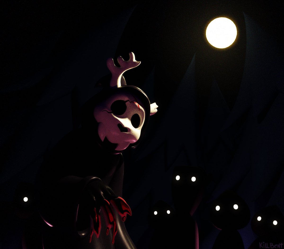 Revenge attack for SavvySlick over on Artfight!
#Artfight #Artfight2025 #3DIllustration