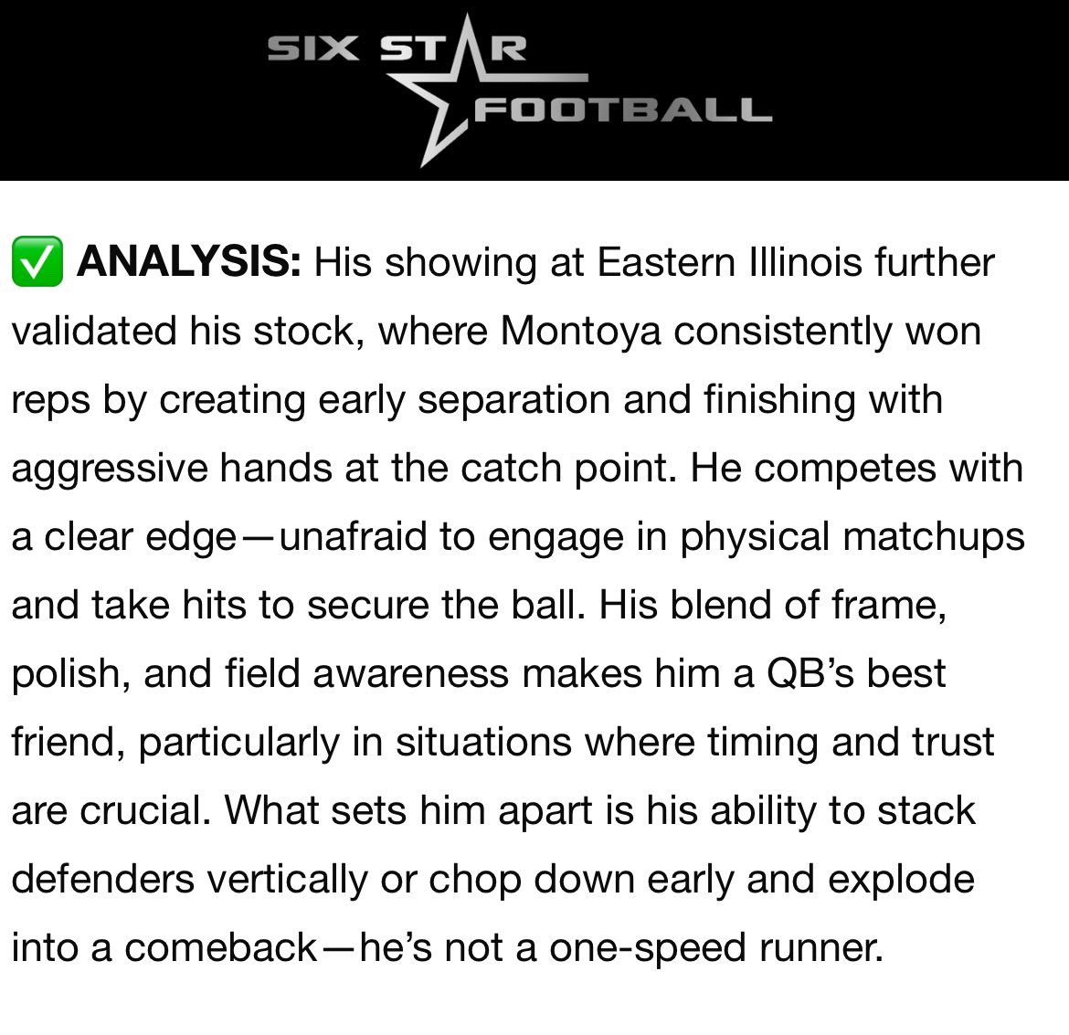 Gavin Montoya (@gavin_montoya07) on Twitter photo Thank you <a href="/sixstarfootball/">Six Star Football | PLUS+</a> for the article! Canβt wait to get after it this season.<a href="/CoachOBrien/">Robert O'Brien</a> <a href="/coachsushealth/">Justen Susuras</a> <a href="/coach_hbrown11/">Hunter Brown</a> <a href="/CoachWhitt_CMU/">Ryan Whittington</a> <a href="/CoachRigell/">Mike J.Rigell</a> <a href="/CoachMac_A/">Mac Alexander</a> <a href="/paulbrowning81/">Paul Browning</a> <a href="/CoachTWebb/">Thomas Webb Jr.</a> <a href="/MKeeler5/">Coach Mason Keeler</a> <a href="/JamoBrown_/">Jamison Brown</a> <a href="/coacholney/">Coach Nic Olney</a> <a href="/CoachGallasASU/">Coach Levi Gallas</a> <a href="/CoachKyser/">Chase Kyser</a> <a href="/Coach_Kizewski/">Caleb Kizewski</a> Thank you <a href="/sixstarfootball/">Six Star Football | PLUS+</a> for the article! Canβt wait to get after it this season.<a href="/CoachOBrien/">Robert O'Brien</a> <a href="/coachsushealth/">Justen Susuras</a> <a href="/coach_hbrown11/">Hunter Brown</a> <a href="/CoachWhitt_CMU/">Ryan Whittington</a> <a href="/CoachRigell/">Mike J.Rigell</a> <a href="/CoachMac_A/">Mac Alexander</a> <a href="/paulbrowning81/">Paul Browning</a> <a href="/CoachTWebb/">Thomas Webb Jr.</a> <a href="/MKeeler5/">Coach Mason Keeler</a> <a href="/JamoBrown_/">Jamison Brown</a> <a href="/coacholney/">Coach Nic Olney</a> <a href="/CoachGallasASU/">Coach Levi Gallas</a> <a href="/CoachKyser/">Chase Kyser</a> <a href="/Coach_Kizewski/">Caleb Kizewski</a>