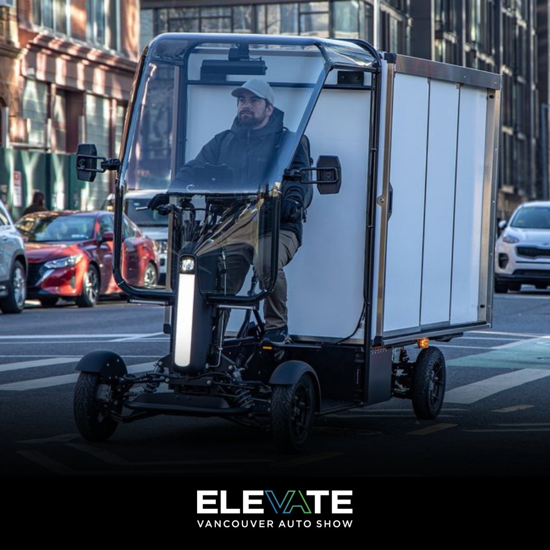 🚚 Meet the Honda Fastport eQuad — a smart, all-electric delivery quadricycle built for tight city streets.

⚡️ Pedal-assist power
🔋 Swappable batteries
📦 Up to 650 lb payload
🛣️ Bike-lane friendly

Read more:
vancouverinternationalautoshow.com/media/industry…