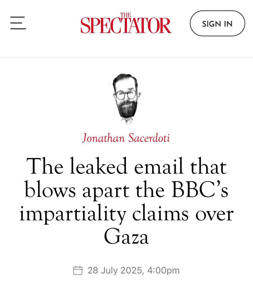 intentional anti-Israel bias at BBC News continues.

A memo titled “Covering the food crisis in Gaza” instructs BBC staff to blame Israel and Gaza Humanitarian Foundation for any food shortage in Gaza and states that “the argument over how much aid has crossed into Gaza is