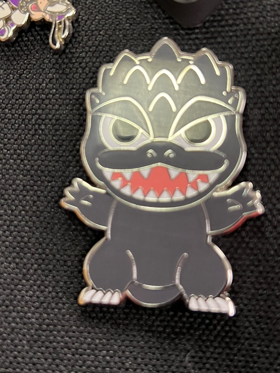 Got a Godzilla pin from a blind box! Yay!