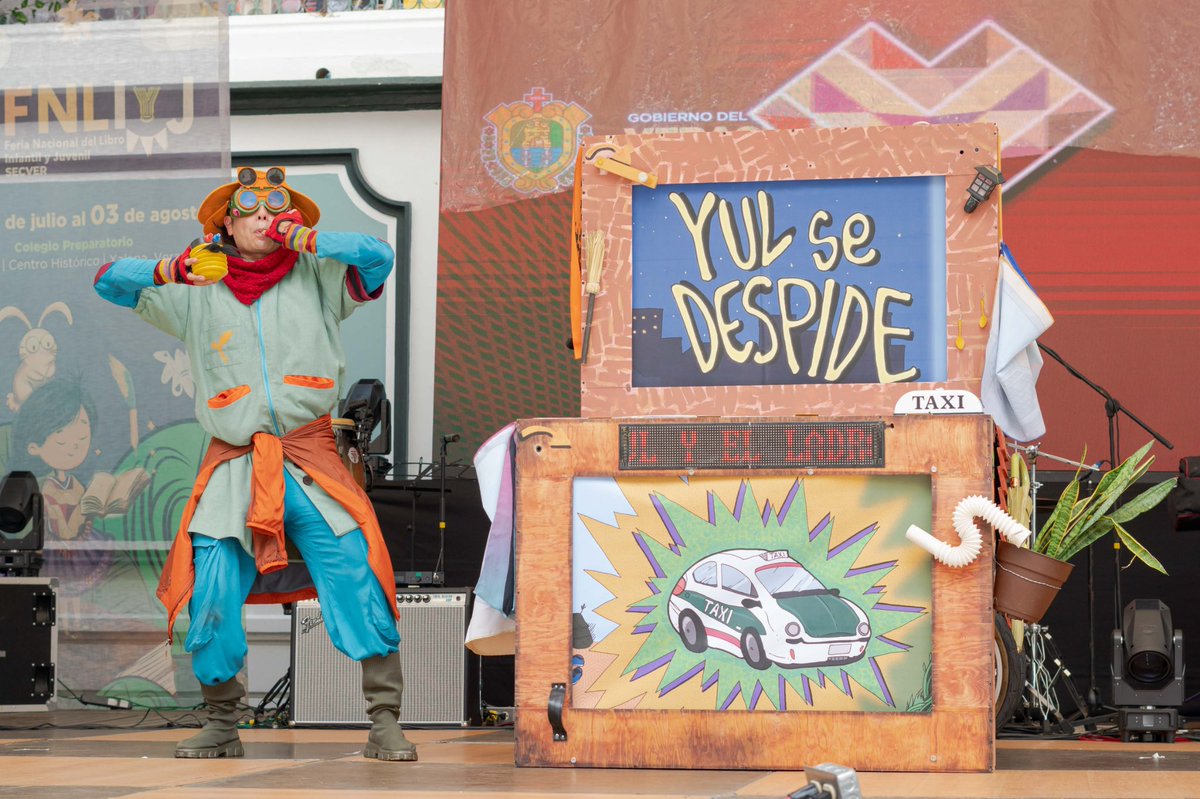 🎭✨ ¡El teatro conquistó #35FNLIyJ!

Disfrutamos de la magia de "YUL" de Cato Creación y Producción. ¡Un gran momento!

📸 Revive la emoción con las siguientes fotos. 

#Teatro #YUL #Xalapa #Cultura