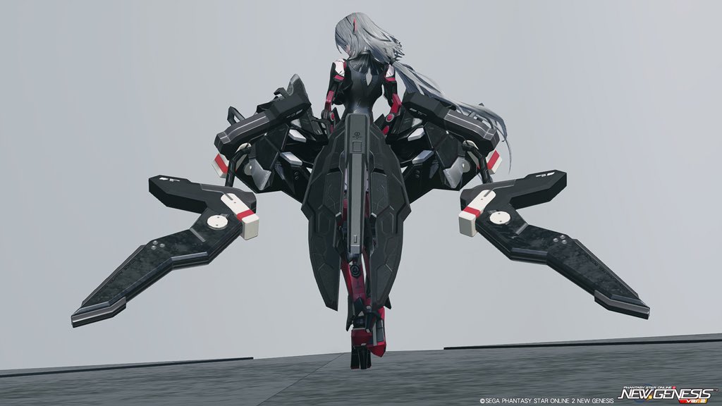 #PSO2NGS_SS 
#キャストはいいぞ 

有線式腰部ユニット