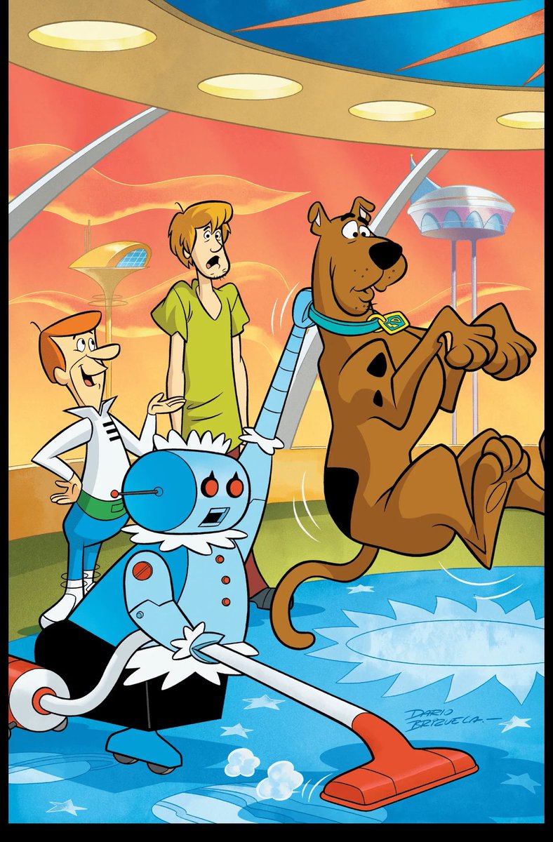 Charlton_Hero's tweet image. Scooby-Doo meets The Jetsons… AND The Flintstones?! Time travel’s gone wild in the latest #SuperBlogTeamUp event: SBTU: In Time! 🕰️🚀🦴
Mystery Inc. is jumping centuries to solve the ultimate chrono-capade!

Hop in the time machine with @BTPBlog 🔍🛸 Link In comments!