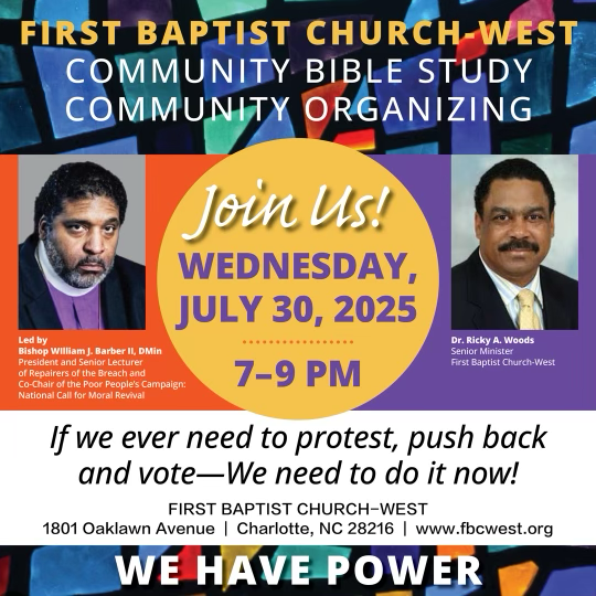 North Carolina Poor People's Campaign (@nc_ppc) on Twitter photo LIVE NOW! Wednesday Bible Study 7PM with Bishop William J. Barber, II
<a href="/RevDrBarber/">Rev. Dr. William J. Barber II</a>
<a href="/BRepairers/">Repairers of the Breach</a>
youtube.com/live/fKzDQ-VlR… LIVE NOW! Wednesday Bible Study 7PM with Bishop William J. Barber, II
<a href="/RevDrBarber/">Rev. Dr. William J. Barber II</a>
<a href="/BRepairers/">Repairers of the Breach</a>
youtube.com/live/fKzDQ-VlR…