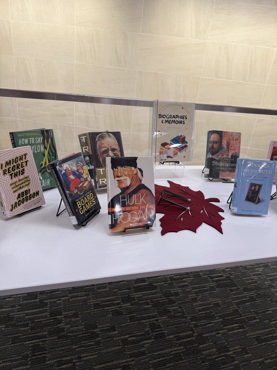 Real fucked up that this library is capitalizing off the Hulk’s death by trying to get people to read his autobiography