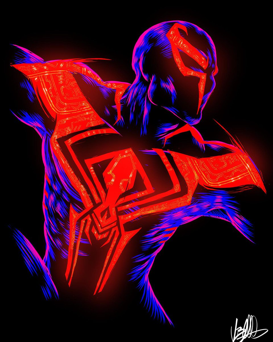 Spider-Man 2099 by Vic Bazaine 
#SpiderMan2099 #SpiderMan
