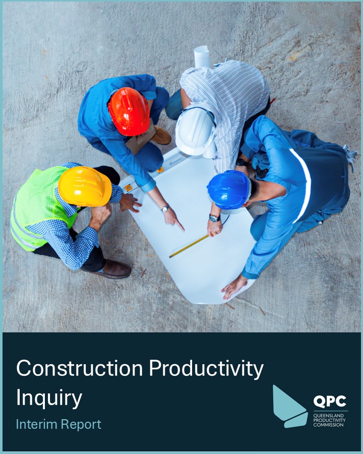 qpcqld's tweet photo. Our Interim Report on opportunities to improve construction productivity is out and we want to hear from you.
The report explores how to boost productivity to address housing affordability and delivery of infrastructure.
Read the report, make a submission: https://t.co/CFjFbZLw49 https://t.co/SEcswtoj3D