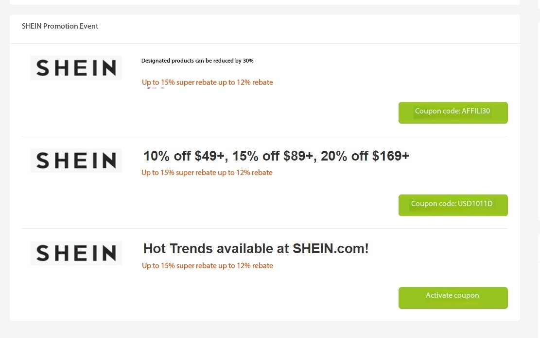 azs1198's tweet photo. SHEIN Up to 15% super rebate 
Shop here：https://t.co/r1qMrHvrQu    #SHEIN https://t.co/LLxAzzXejb
