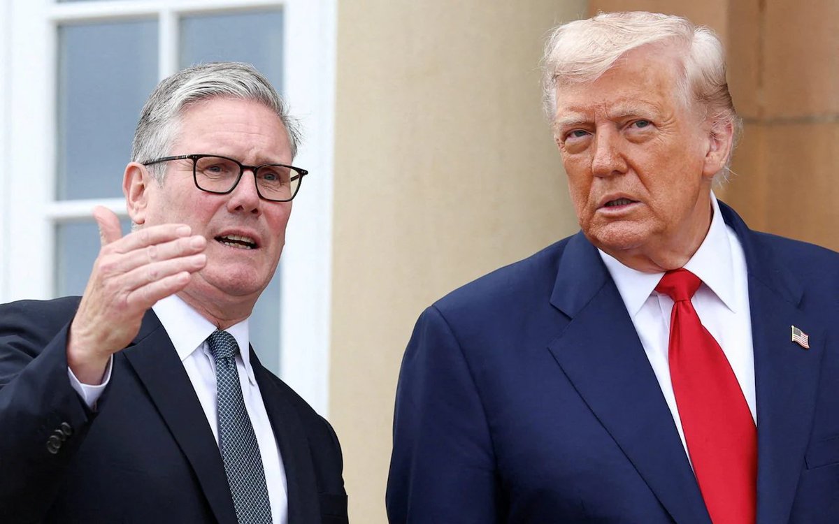 🚨BREAKING: The Trump White House just warned UK PM Keir Starmer:

Stop threatening Americans' free speech.

The U.S. will NOT tolerate foreign censorship of our tech companies, our platforms, or our citizens.

A direct challenge to Britain’s “Online Safety Act.”

THREAD🧵