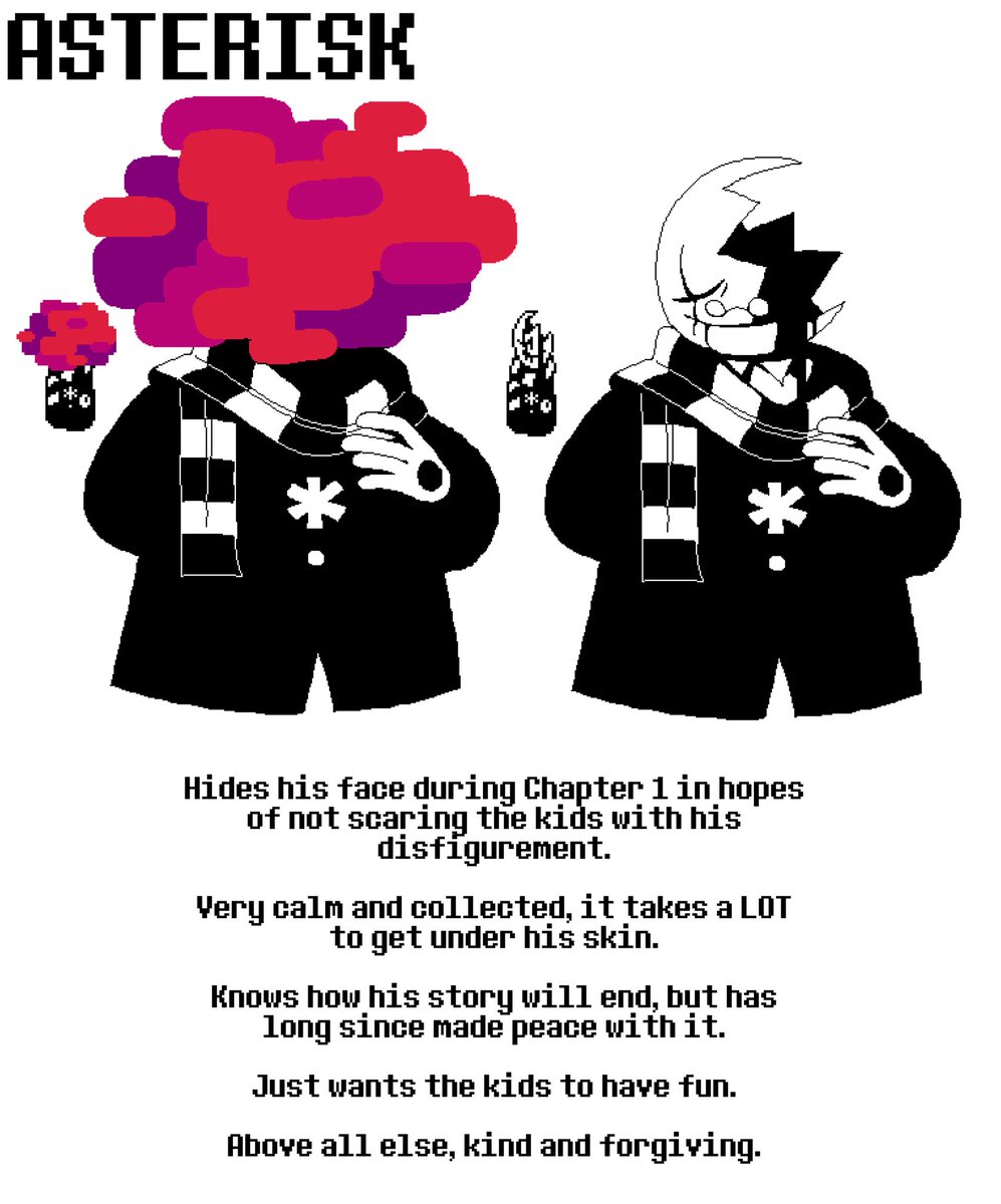 SQUARE'S DELTASWAP
(part 3♥️)

The three heroes, Diss, Sushi, and Asterisk.