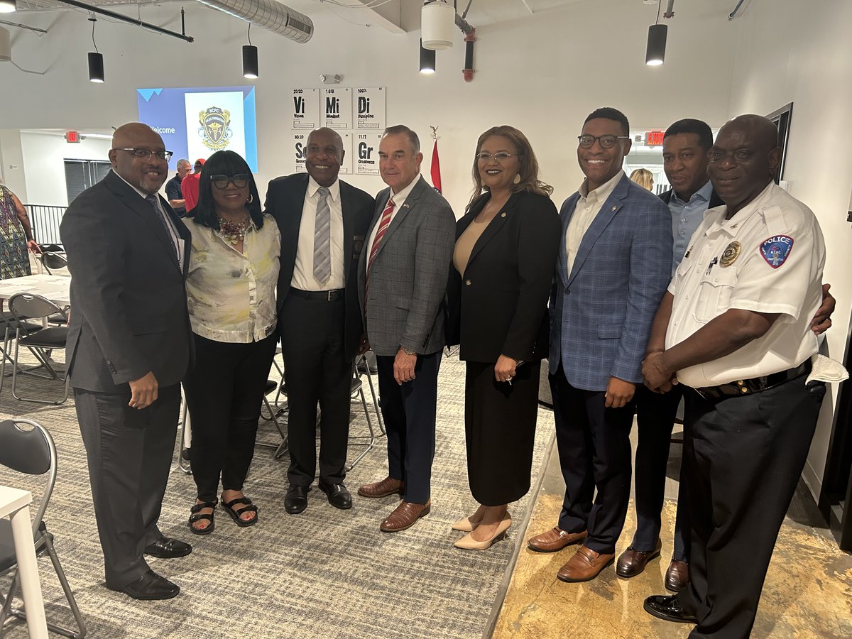 In St. Louis County today for the launch of the North County Police Cooperative Police Foundation. This foundation supports the powerful collaboration of municipalities coming together with one shared mission—to ensure officers have the support, tools, and resources they need to