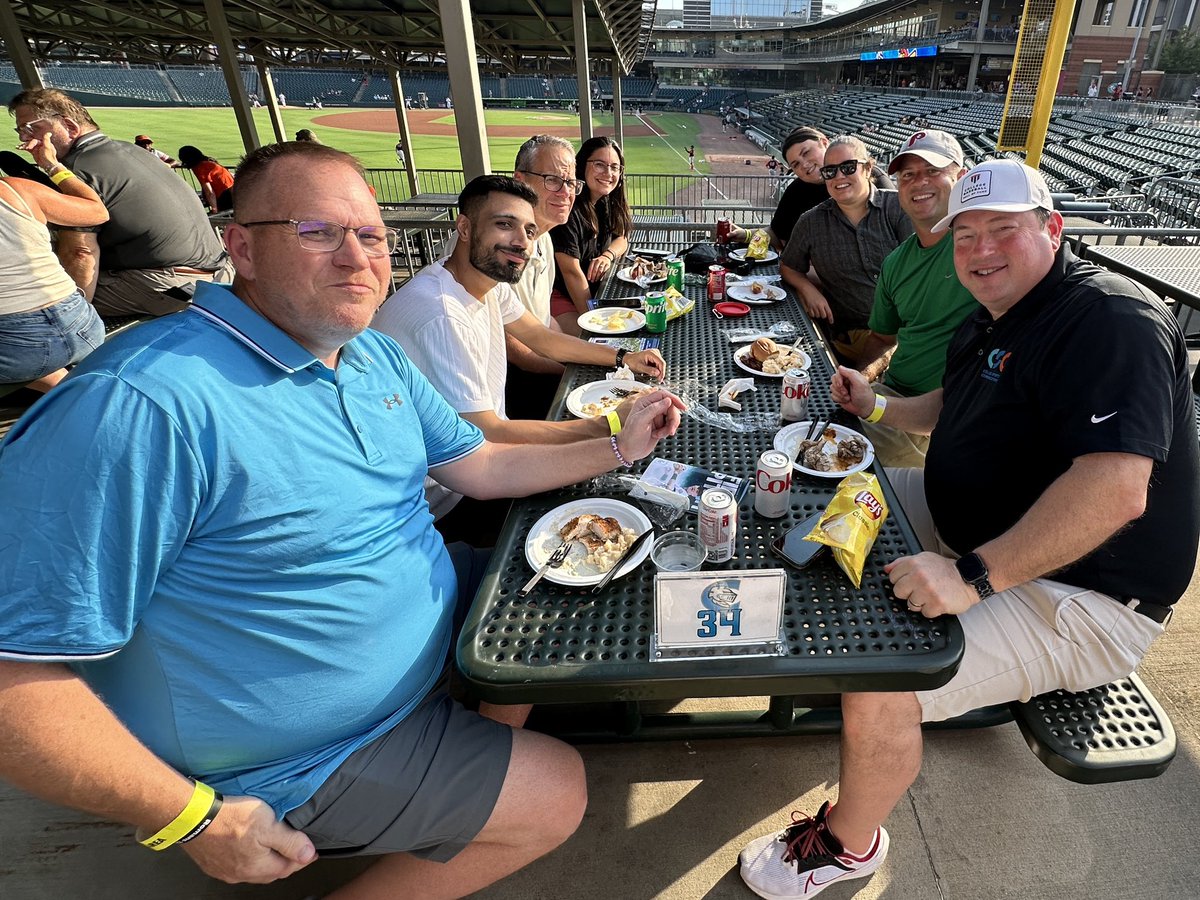 CSC staff, Executive Board, Advisory Council, and members from around Charlotte, North Carolina are gathering tonight at Truist Field tonight for CSC After Hours! Thanks to everyone who was able to come out and join us 🙌