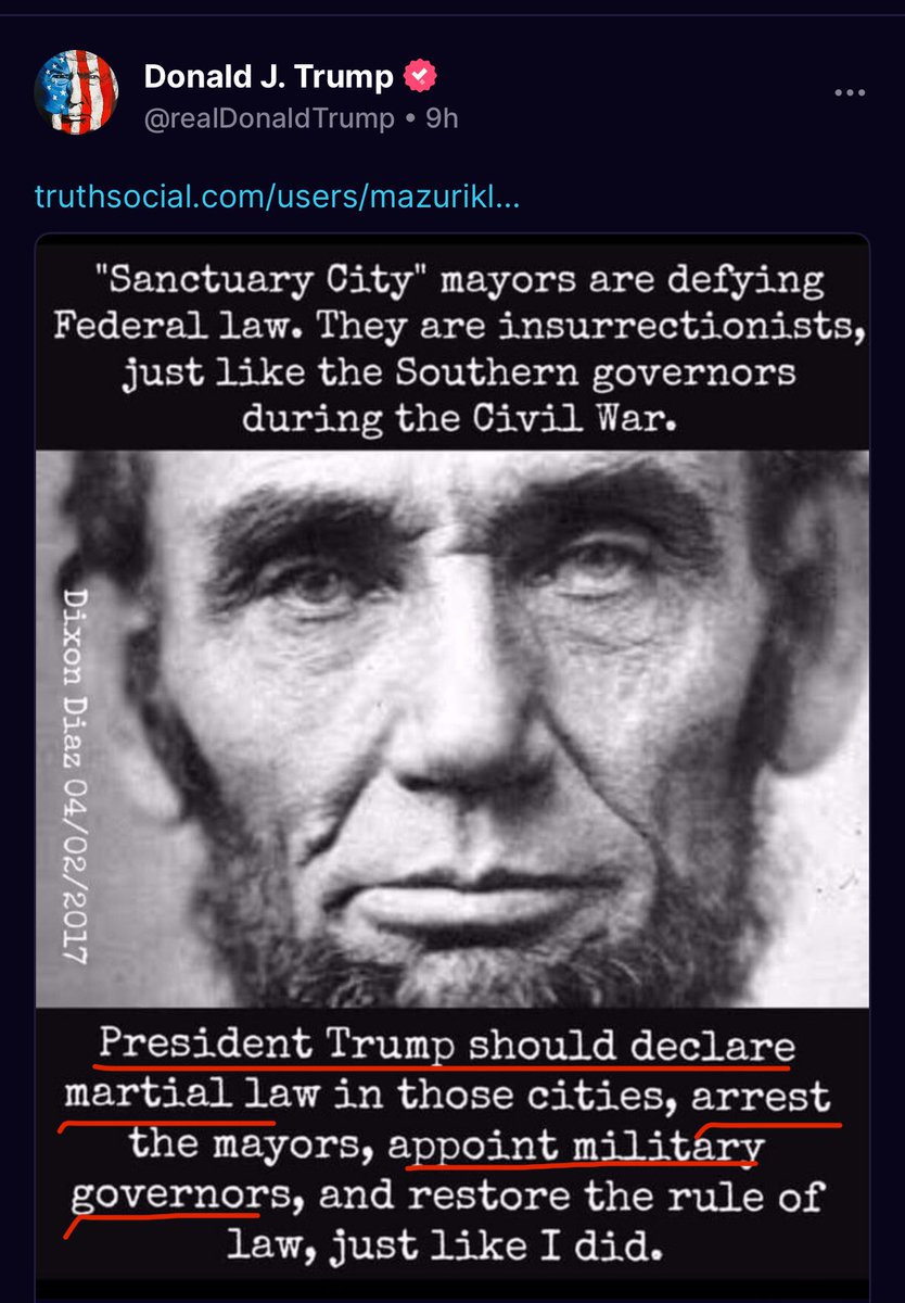 💥IT'S TIME TO INDICT OBAMA THE TRAITOR FOR TREASON!!!
                               &amp;
President Trump should declare martial law in those cities, arrest the mayors, appoint military governors, and restore the rule of law, just like I did.

"Sanctuary City" mayors are defying