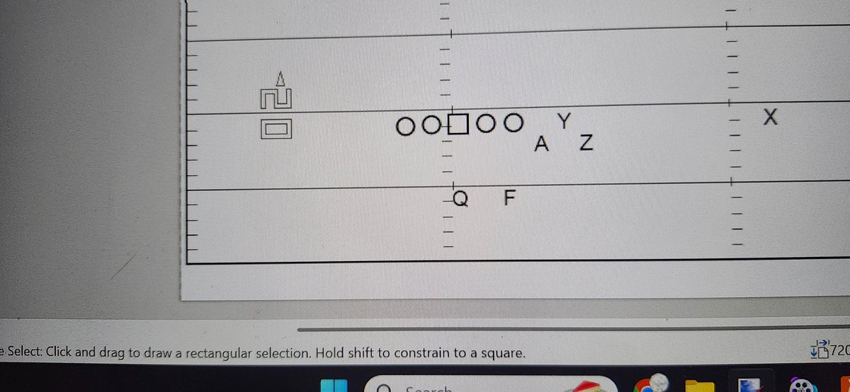 mccook2002's tweet image. Play callers, coaches, any thing you like to threaten the shortsighted of this formation without motion? #FBchat #SpreadOffense #XsAndOs