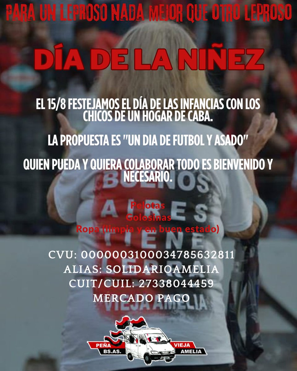 Hola lepras! 👋
Necesitamos de su ayuda 🔴⚫️