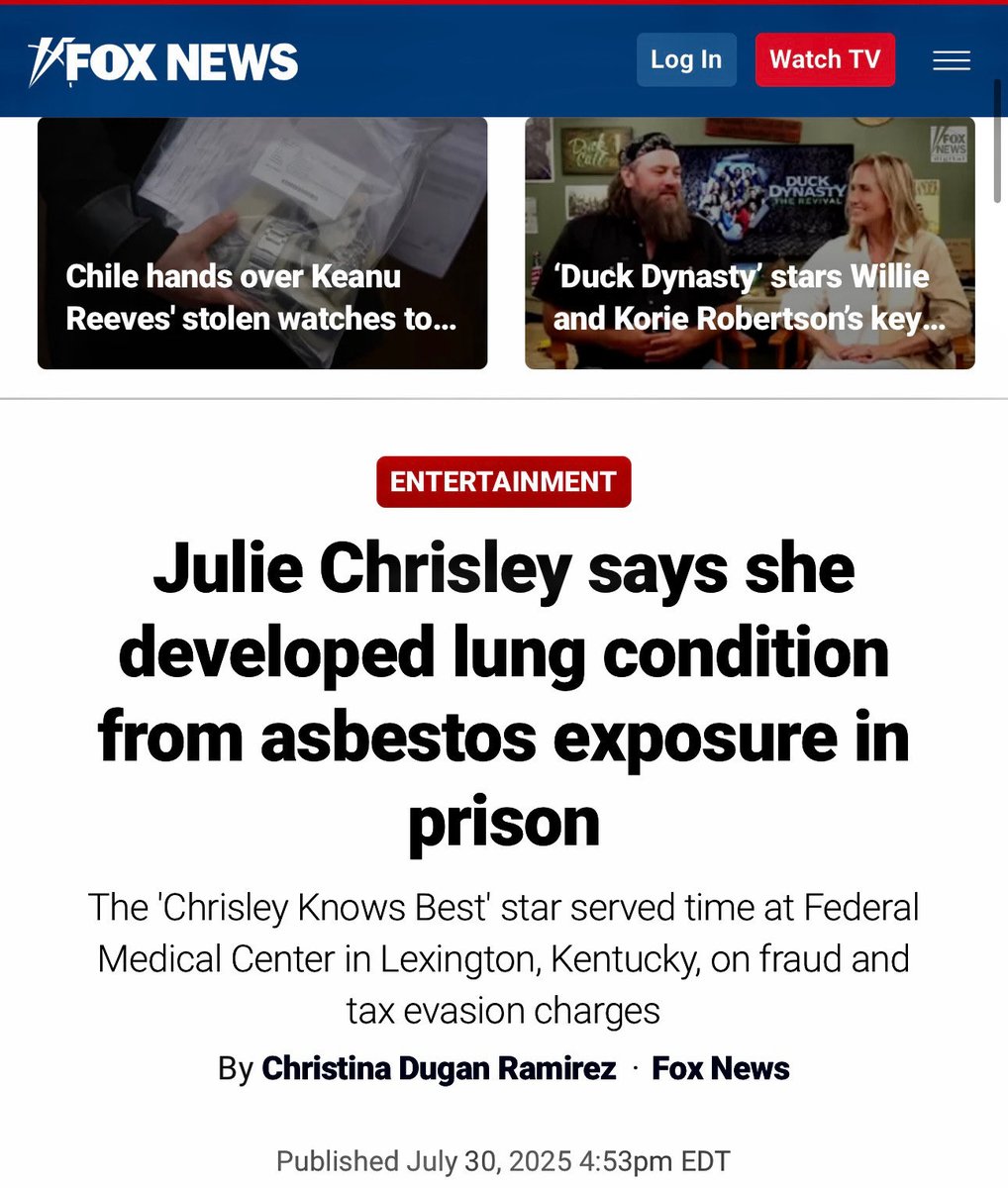 ⁦<a href="/JulieChrisley/">Julie Chrisley</a>⁩ #JulieChrisley AWW TOO BAD! Shouldn’t have committed the crimes! #PardonedCrook