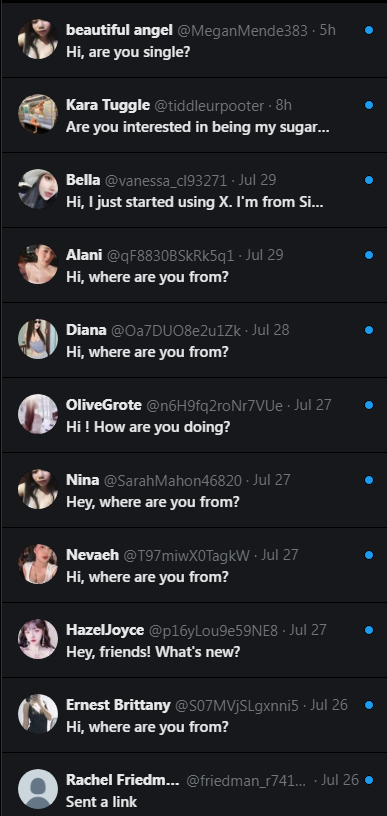 ladies.. please relax in my DMs