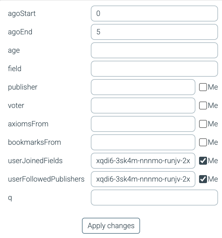 axiom_info_dev's tweet photo. New version of #Axiom has just released!

1. You can choose a % or a number for your voting power
2. You can block hypotheses/evidences from specific publishers/fields at everywhere except its own url
3. New filters (agoStart &amp; agoEnd)
4. A lot of improvements for mobile https://t.co/YeeLNFZME0