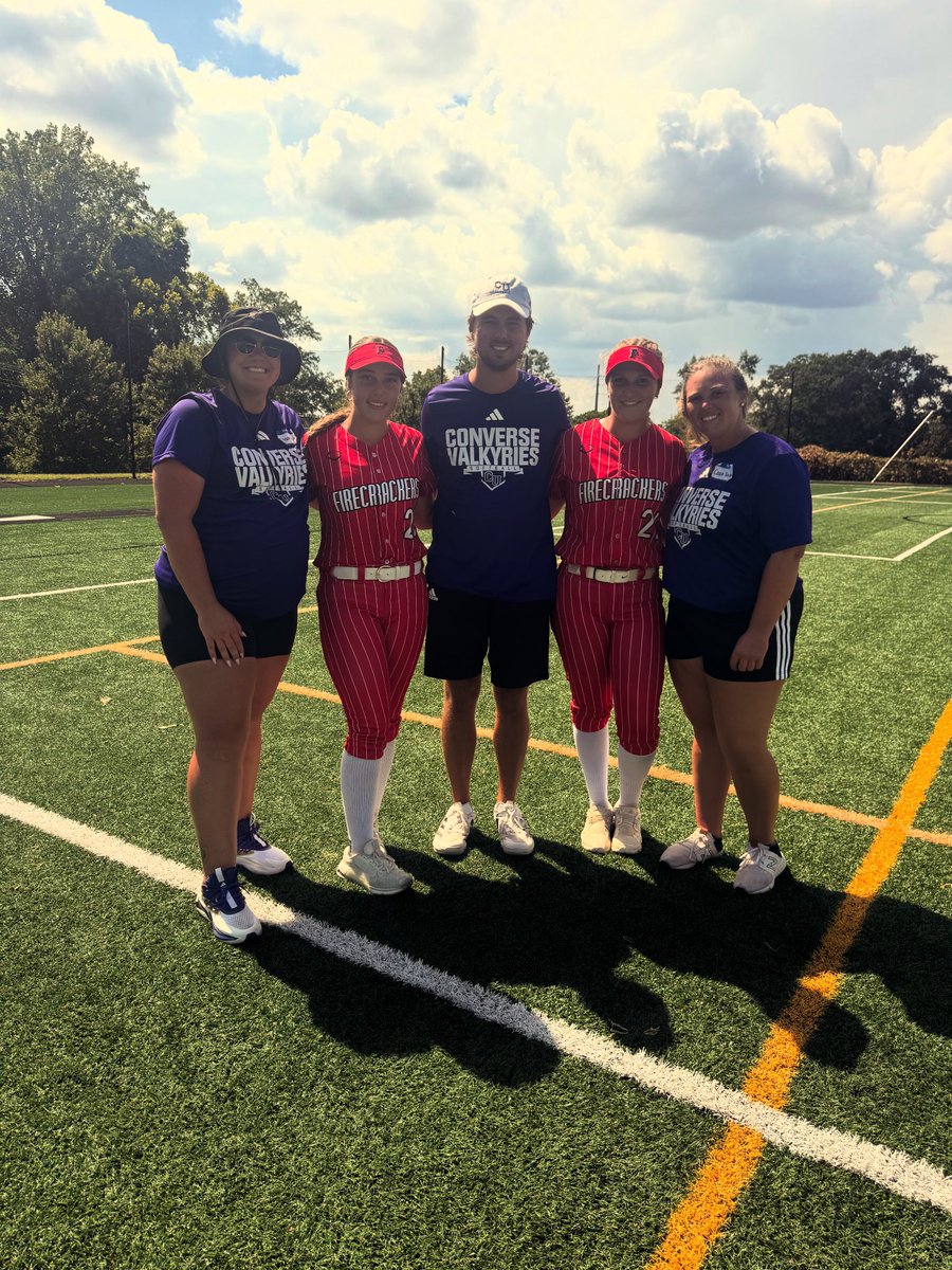 Firecrackers NC Hooks (@fc_hooks) on Twitter photo B🧨G Shoutout to Kase Stewart (2028) and Olivia “Liv” Neidigh (2027) for attending Converse University Prospect Camp today! <a href="/ValkyriesSB/">Converse University Softball</a> <a href="/CoachJackieHuff/">Coach Jackie Huff</a> <a href="/Firecrackersinc/">Firecracker Softball</a> <a href="/SoftballDown/">Down South Softball</a> <a href="/CoastRecruits/">Coast 2 Coast Recruits</a>
Thank you Coach Huff and the entire coaching staff! #fcculture B🧨G Shoutout to Kase Stewart (2028) and Olivia “Liv” Neidigh (2027) for attending Converse University Prospect Camp today! <a href="/ValkyriesSB/">Converse University Softball</a> <a href="/CoachJackieHuff/">Coach Jackie Huff</a> <a href="/Firecrackersinc/">Firecracker Softball</a> <a href="/SoftballDown/">Down South Softball</a> <a href="/CoastRecruits/">Coast 2 Coast Recruits</a>
Thank you Coach Huff and the entire coaching staff! #fcculture