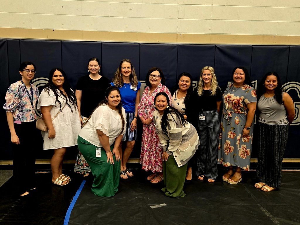 We are so excited to welcome our new Milam staff at Intro to CISD today!  #TogetherWeGrow #mustangproud