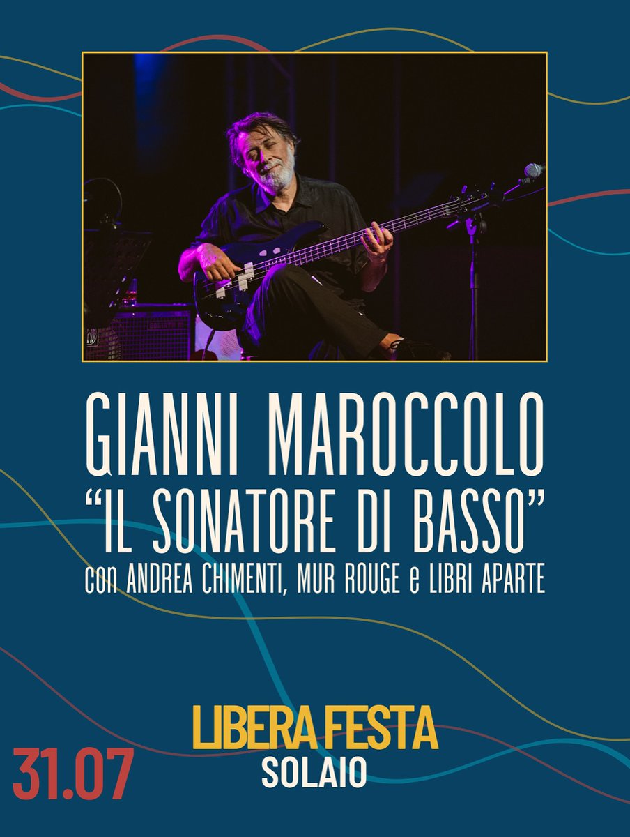 Appuntamento stasera alle 22.00 Libera Festa Solaio
Casa del Popolo di Solaio - Pietrasanta   (ingresso libero) con Andrea Chimenti Mur Rouge Libri Aparte