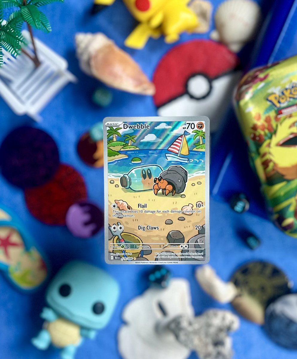 mariareds's tweet image. Sharing one of my pics from my #Pokemon Instagram account @binder_and_sleeve #pokemonpics #dwebble