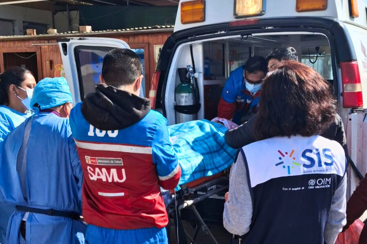 Seguro Integral de Salud (@sisperuoficial) on Twitter photo #SISalDía 📰
✈️ Un menor de 2 años fue trasladado de emergencia desde el Hospital Hipólito Unanue de #Tacna hasta el <a href="/H2deMayo/">Hospital Nacional Dos de Mayo</a> en #Lima, para recibir atención médica especializada. 🏥
✅ El traslado se realizó en un avión ambulancia de la <a href="/fapperu/">Fuerza Aérea del Perú</a>, financiado por el SIS y con #SISalDía 📰
✈️ Un menor de 2 años fue trasladado de emergencia desde el Hospital Hipólito Unanue de #Tacna hasta el <a href="/H2deMayo/">Hospital Nacional Dos de Mayo</a> en #Lima, para recibir atención médica especializada. 🏥
✅ El traslado se realizó en un avión ambulancia de la <a href="/fapperu/">Fuerza Aérea del Perú</a>, financiado por el SIS y con